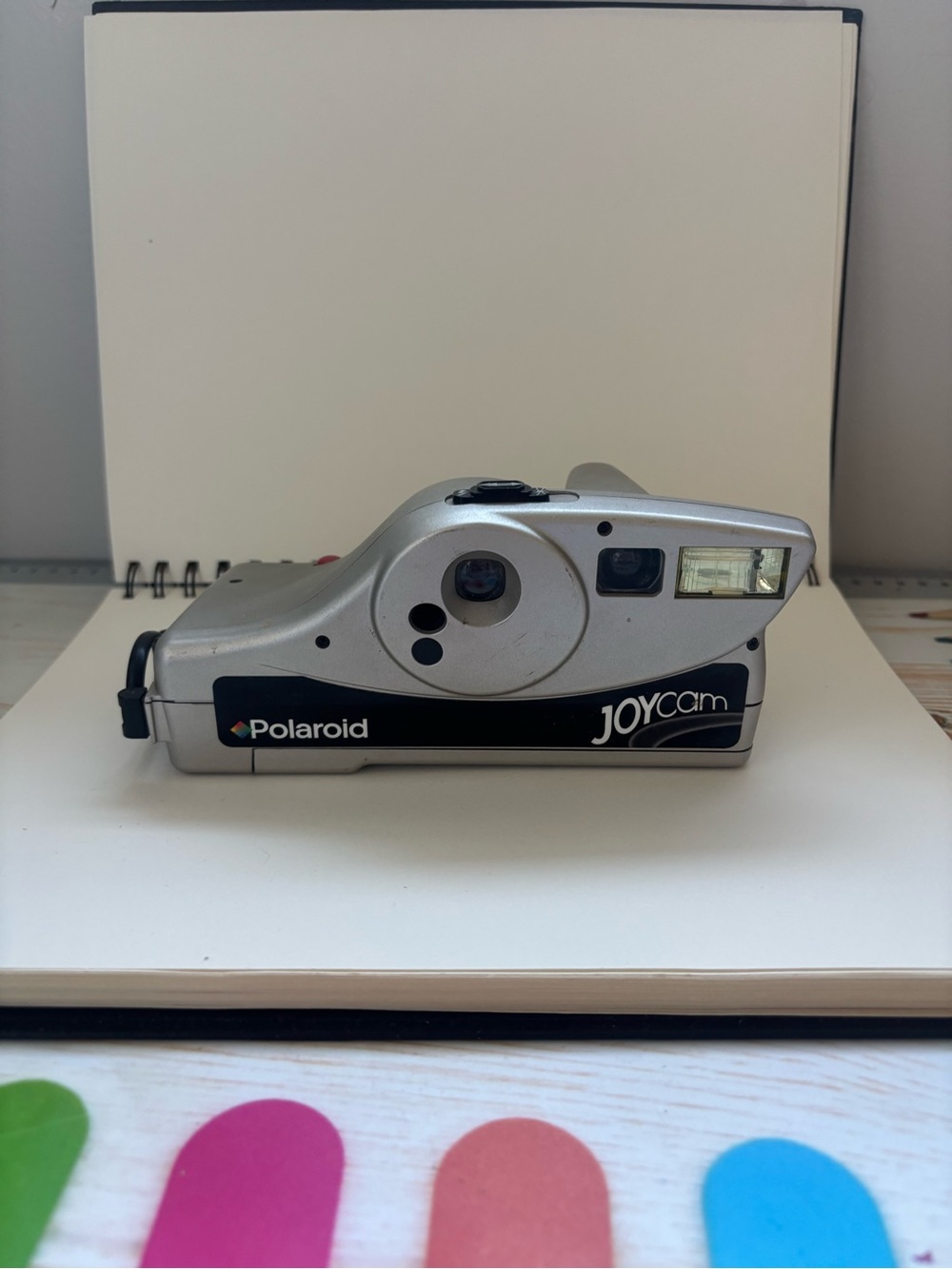 Polaroid Silver JOYcam Compact Point-and-Shoot Camera